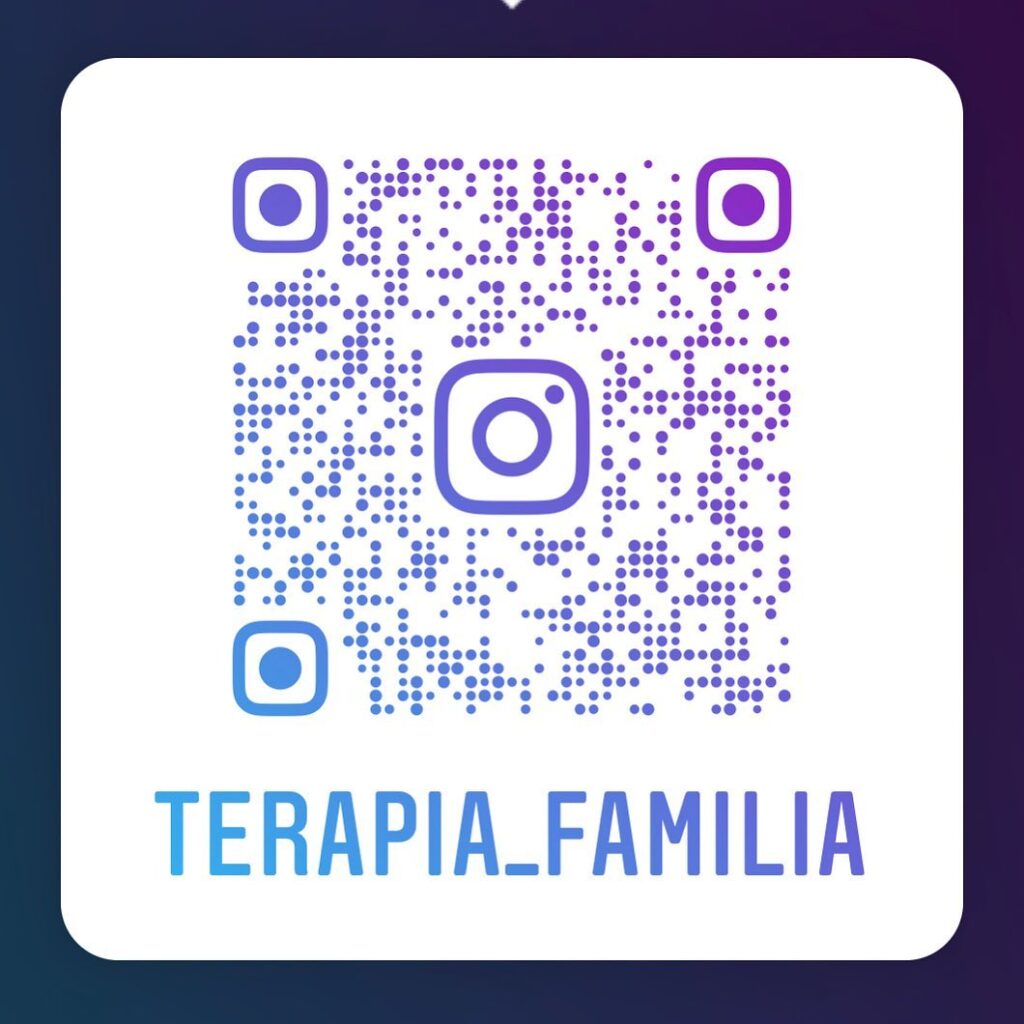 Código QR de Instagram Terapia Familia